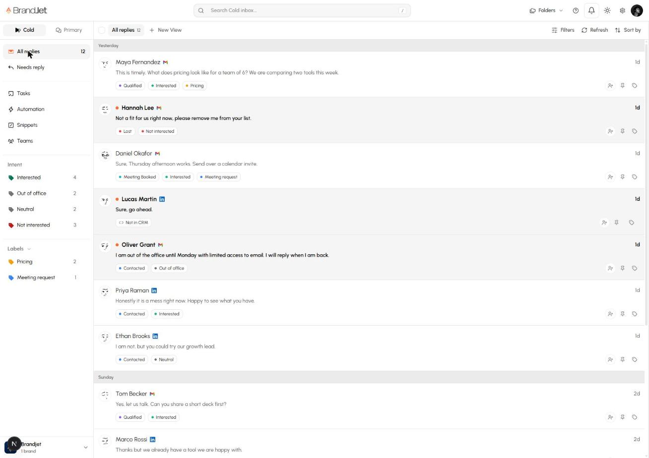 Tasks and Teams in the Inbox